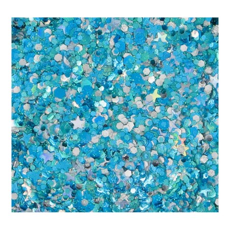 Superstar Cosmetische Glitter | Chunky Glitter Cream |   Ice Queen 10ml