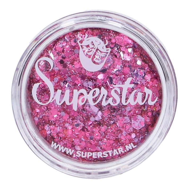 Superstar Cosmetische Glitter | Chunky Glitter Cream | Pinked 10ml