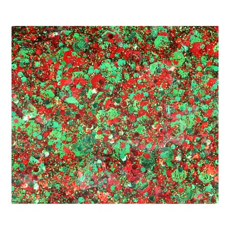 Superstar Cosmetische Glitter | Chunky Glitter Cream | Red Green Kraaiendonk 10ml