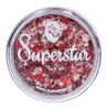 Superstar Cosmetische Glitter | Chunky Glitter Cream | Wit Rood Brabant 10ml