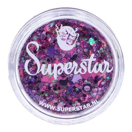 Superstar Cosmetische Glitter | Chunky Glitter Cream |  Unicorn Fizz 10ml