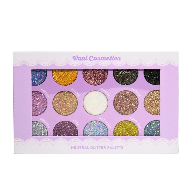 Vani Cosmetics Pressed Glitters |  Zelfhechtend & Langhoudend!