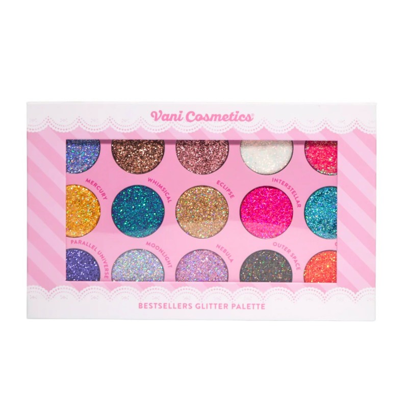Vani Cosmetics Pressed Glitters |  Zelfhechtend & Langhoudend!