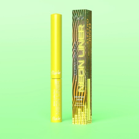 Levendige, waterproof en veegbestendige liquid liner met een ultrafijne punt voor het creëren opvallende festival looks 🌈