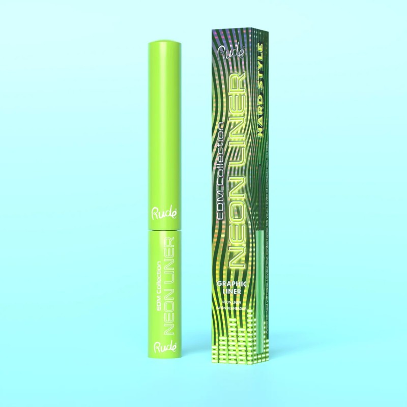 Levendige, waterproof en veegbestendige liquid liner met een ultrafijne punt voor het creëren opvallende festival looks 🌈