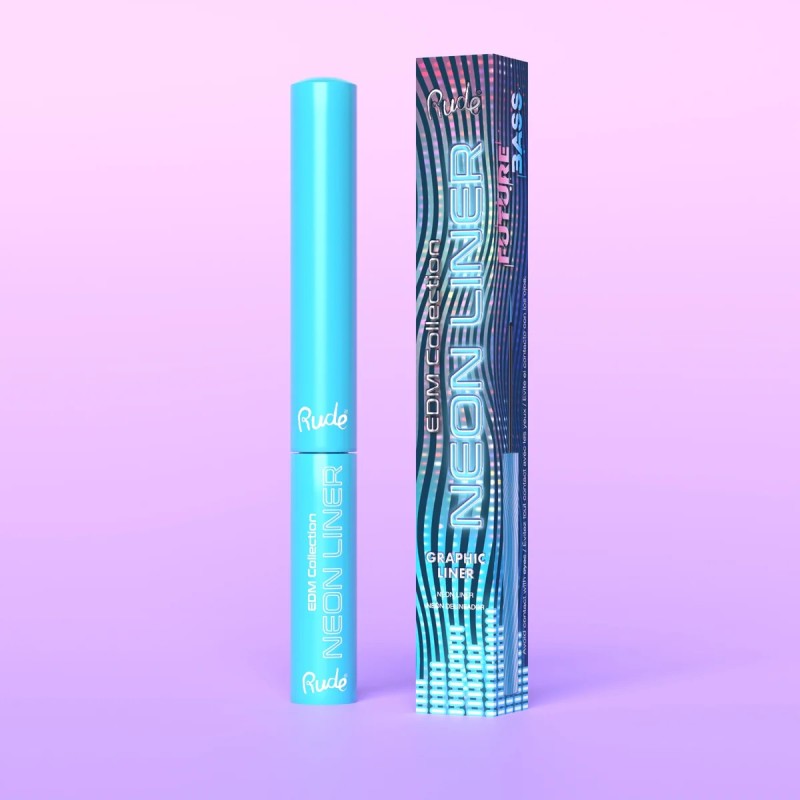 Levendige, waterproof en veegbestendige liquid liner met een ultrafijne punt voor het creëren opvallende festival looks 🌈