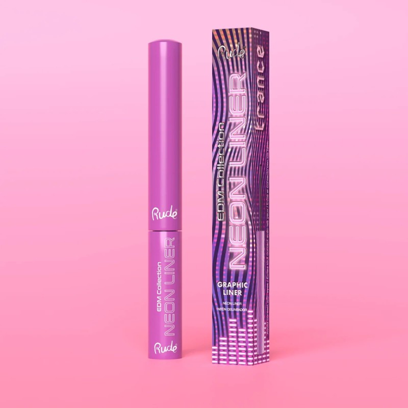 Levendige, waterproof en veegbestendige liquid liner met een ultrafijne punt voor het creëren opvallende festival looks 🌈