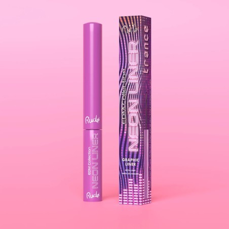 Levendige, waterproof en veegbestendige liquid liner met een ultrafijne punt voor het creëren opvallende festival looks 🌈