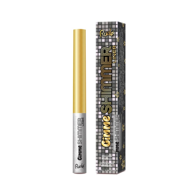 Geef je ogen extra glans en kleur met Gimme Shimmer Liner. Deze veegvaste formule blijft de hele dag perfect zitten!