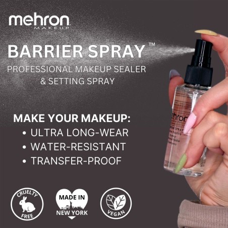 Barrierspray | Mehron | Fixatie | Grime | Make-up | Noddies