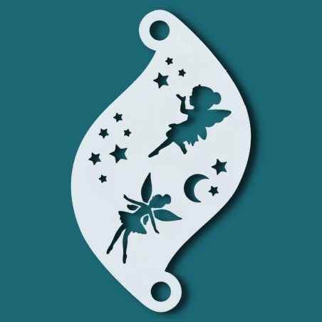 Schminksjabloon voor details | Superstar Facepaint Stencil - Little Fairies   SJ-77077