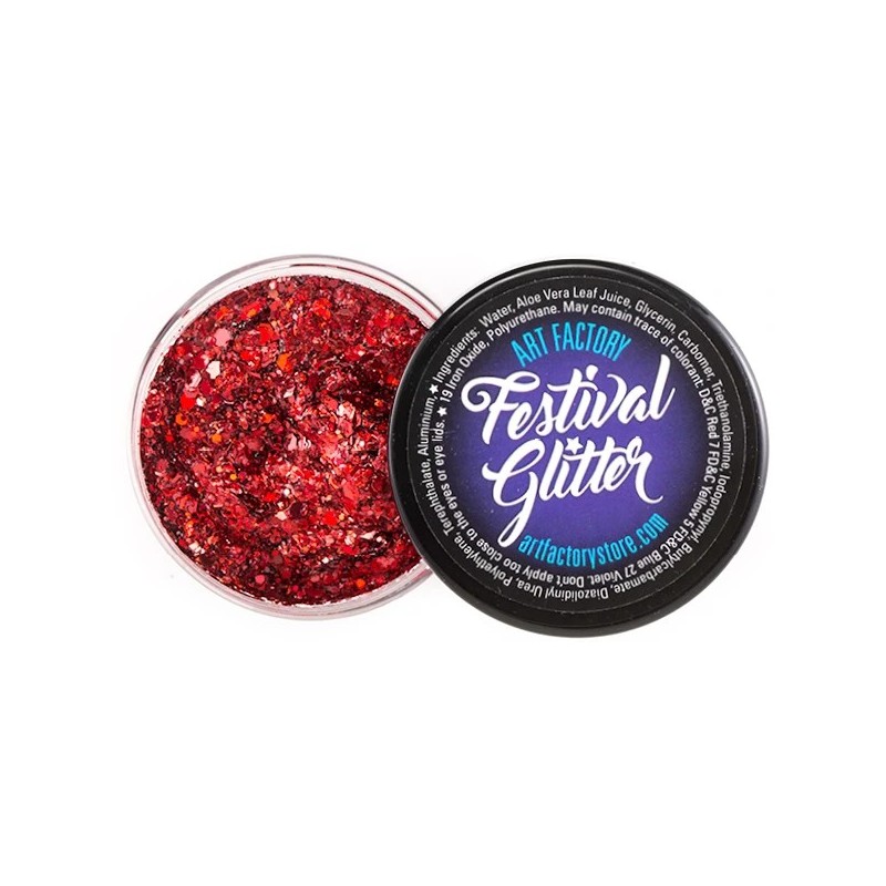 Festival Glitter | Face- & Bodyart Glitters | Festival | Glittergel |