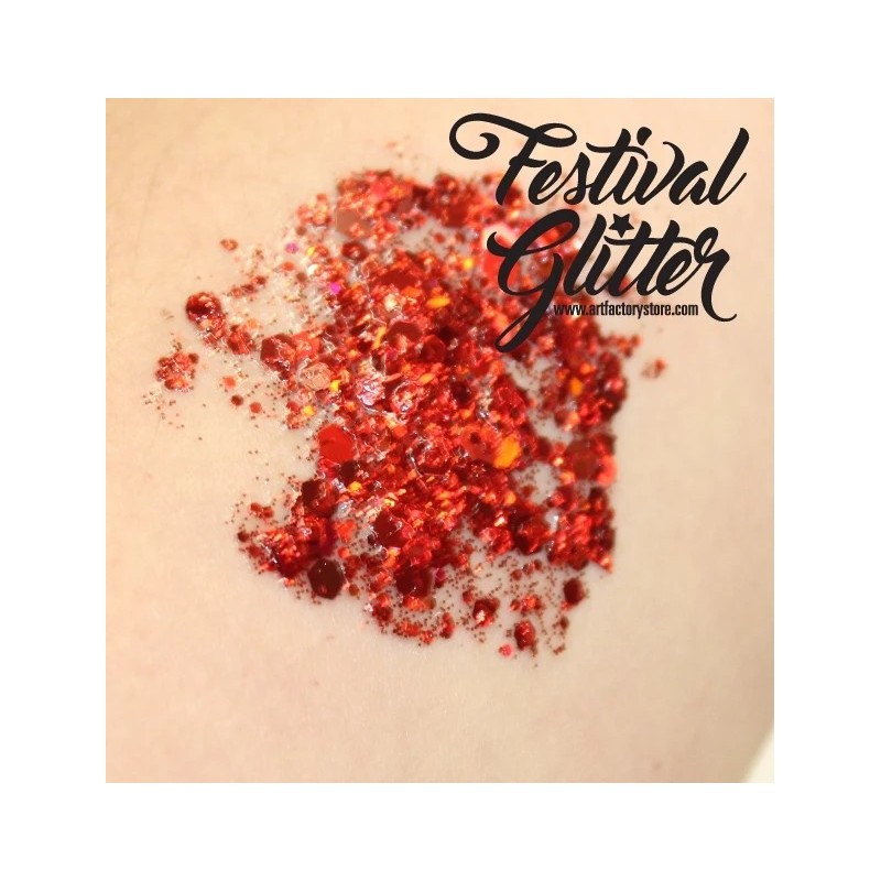 Festival Glitter | Face- & Bodyart Glitters | Festival | Glittergel |