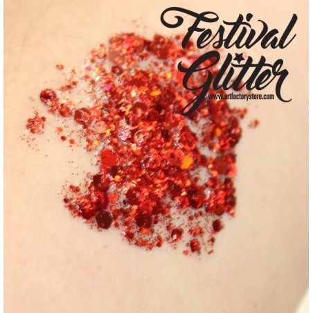 Festival Glitter | Face- & Bodyart Glitters | Festival | Glittergel |