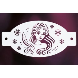 Schminksjabloon voor details |  PXP Facepaint  Stencil | Winter Princess