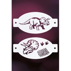 PXP stencil Triceratops 2 stencils