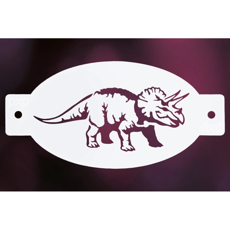 PXP stencil Triceratops 2 stencils