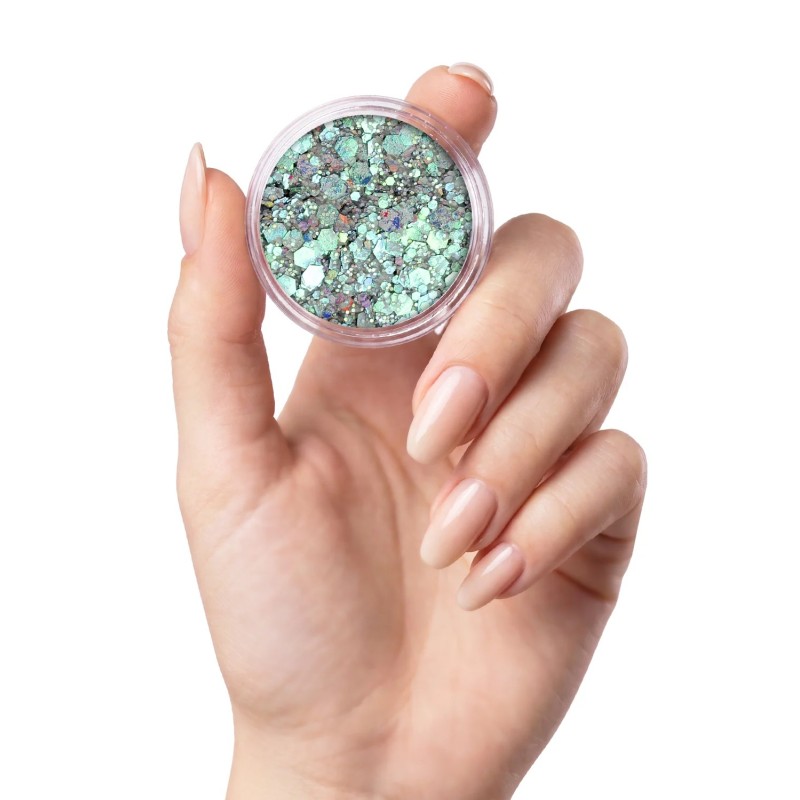 PartyXplosion | Face- & Bodyart Glitters Creme| Festivalglitter | Aurora
