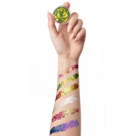 PartyXplosion | Face- & Bodyart Glitters Creme| Festivalglitter | Atmosphere