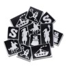 Superstar Glitter Tattoo Stencils | Sinterklaas | Noddies